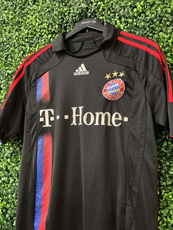 BAYERN MUNICH 2007-08 ADIDAS THIRD SHIRT (SZ S)