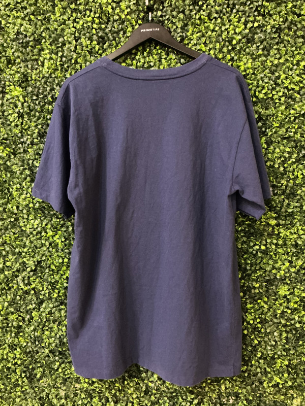 GUCCI BLUE PRINTED TEE (SZ L)