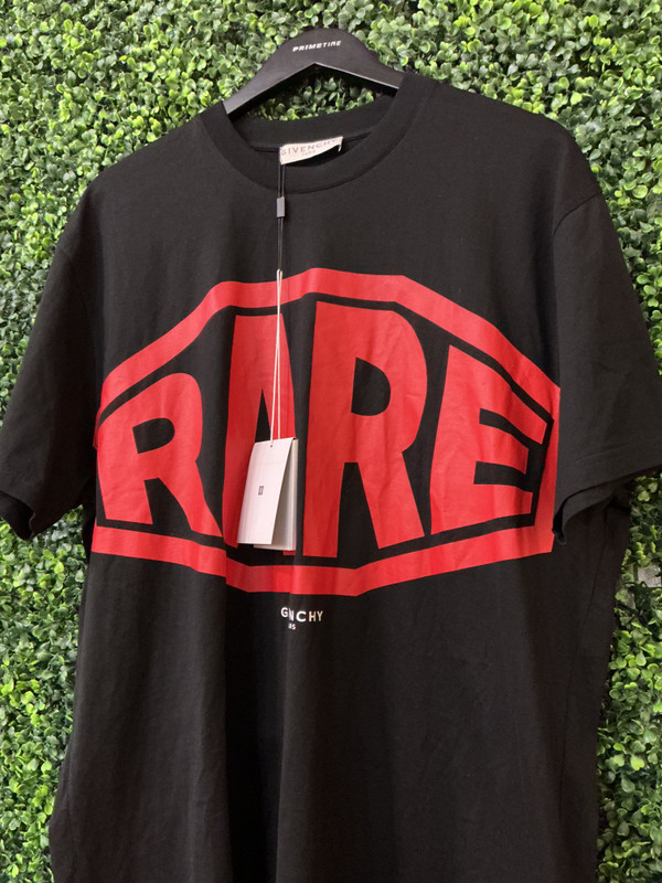 GIVENCHY BLACK RARE TEE (SZ M)