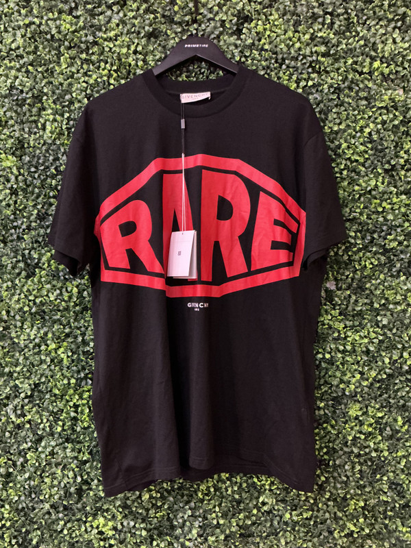 GIVENCHY BLACK RARE TEE (SZ M)