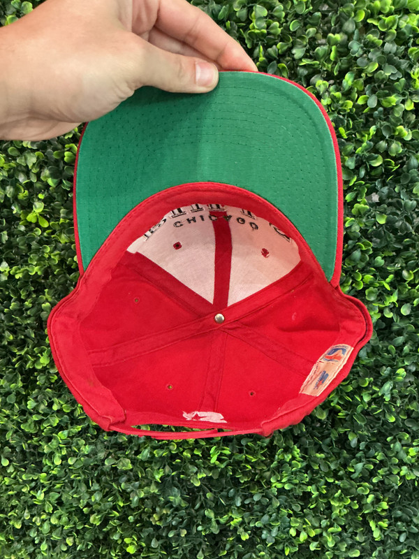 VINTAGE CHICAGO BULLS BLOCK LOGO STARTER SNAPBACK