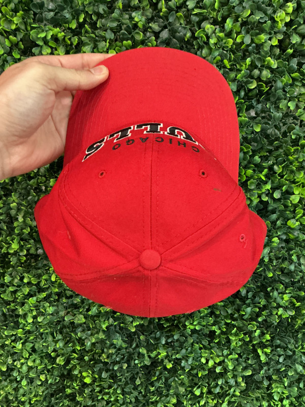 VINTAGE CHICAGO BULLS BLOCK LOGO STARTER SNAPBACK