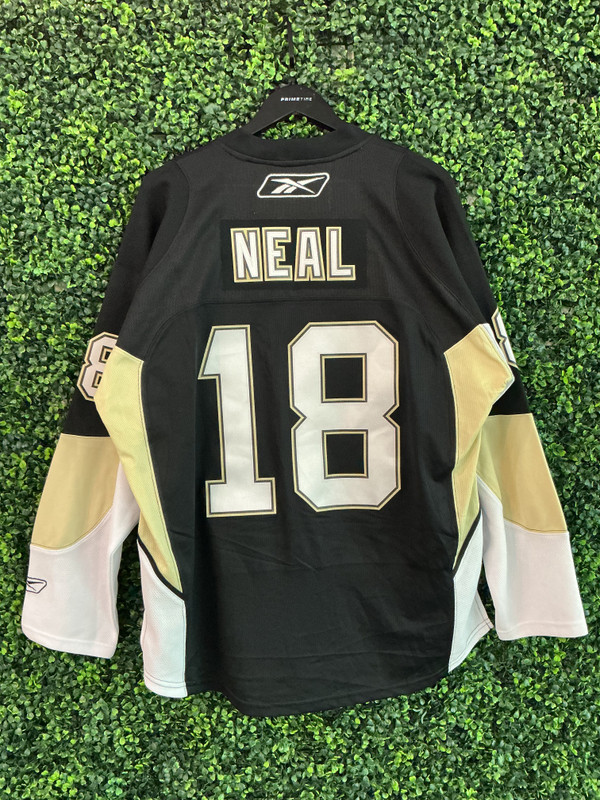 JAMES NEAL PITTSBURGH PENGUINS REEBOK JERSEY