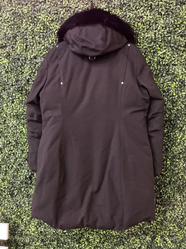 MOOSE KNUCKLES WMNS BLACK ORIGINAL STIRLING PARKA NEOSHEAR (SZ WMNS 2XL)