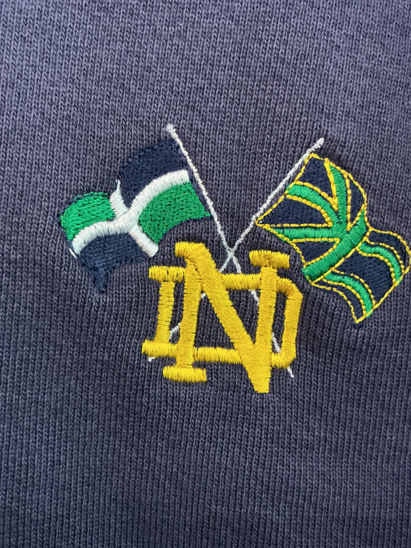 VINTAGE NOTRE DAME RUSSELL ATHLETIC TURTLENECK