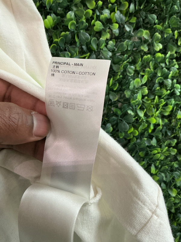 LOUIS VUITTON SPREAD PLANE EMBROIDERY LOGO TEE