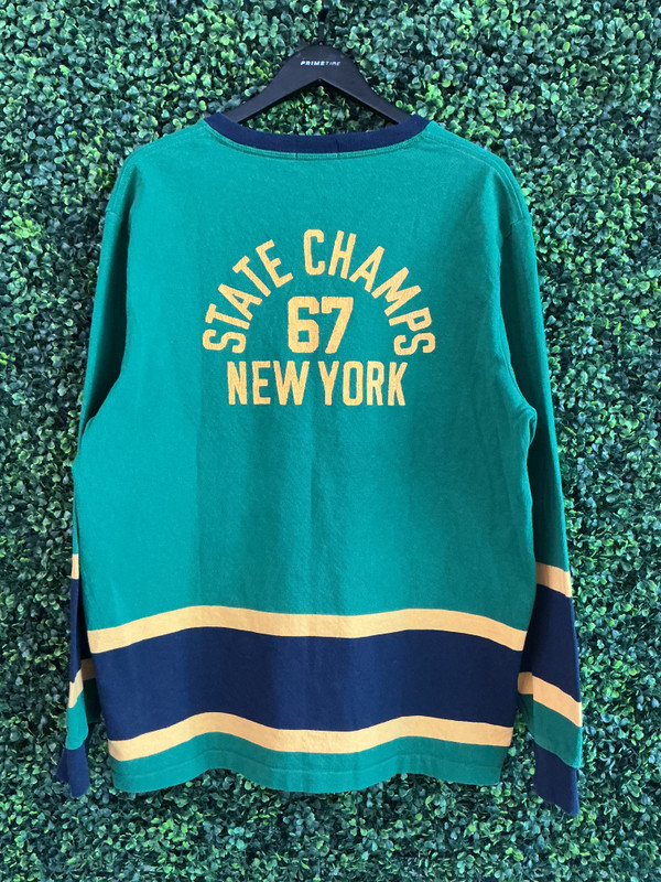 POLO RALPH LAUREN NEW YORK V NECK SWEATER