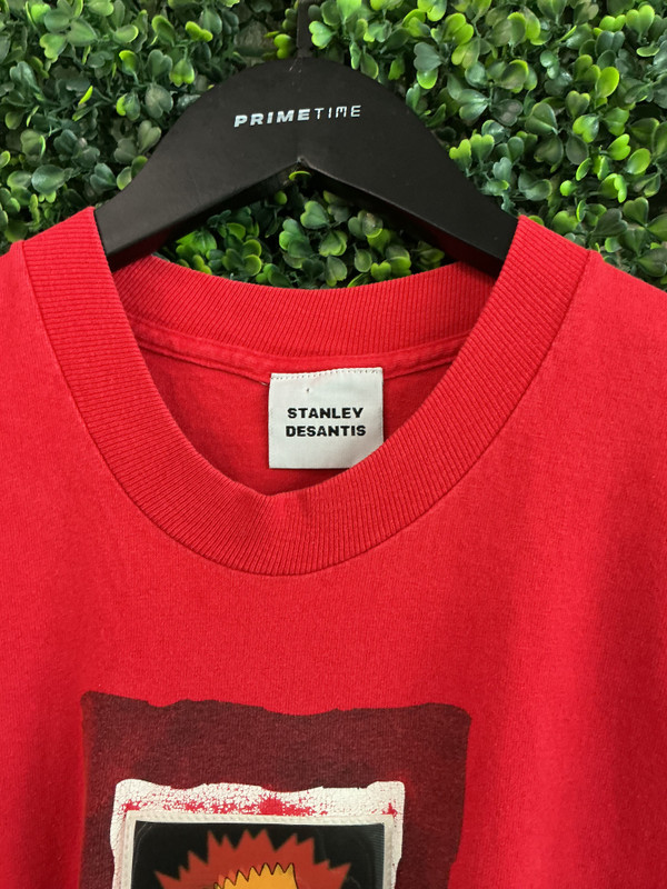 VINTAGE BART SIMPSON STANLEY DESANTIS LENTICULAR  TEE