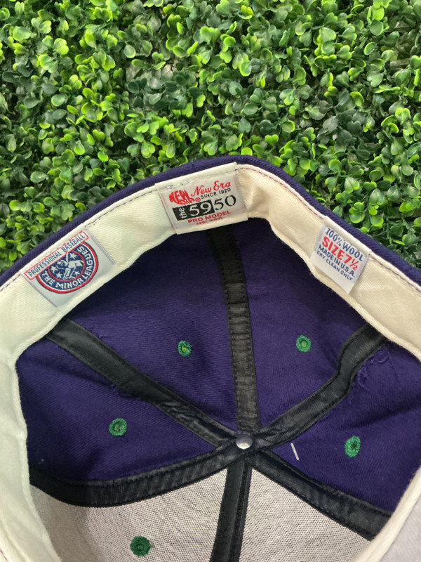 RARE DEADSTOCK VINTAGE ST CATHERINE'S STOMPERS NEW ERA FITTED CAP