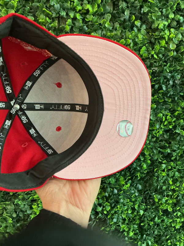 CINCINNATI REDS STATE FRUIT PACK NEW ERA 1990 SIDE PATCH FITTED CAP