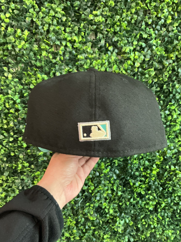 WASHINGTON NATIONALS BLK/TEAL NEW ERA FITTED