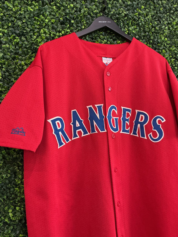 VINTAGE TEXAS RANGERS MAJESTIC JERSEY