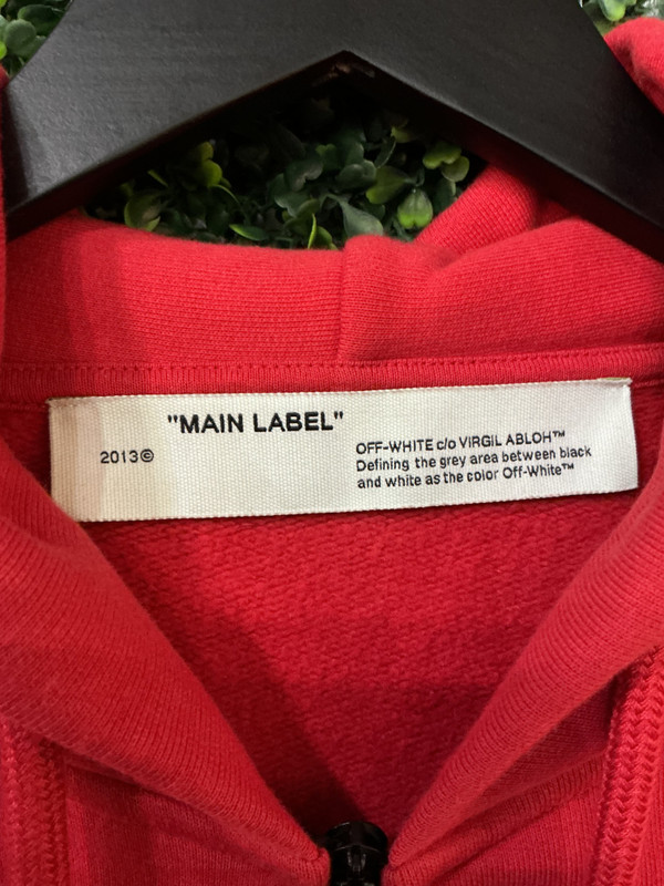 OFF WHITE CABIN BAGGAGE HOODIE