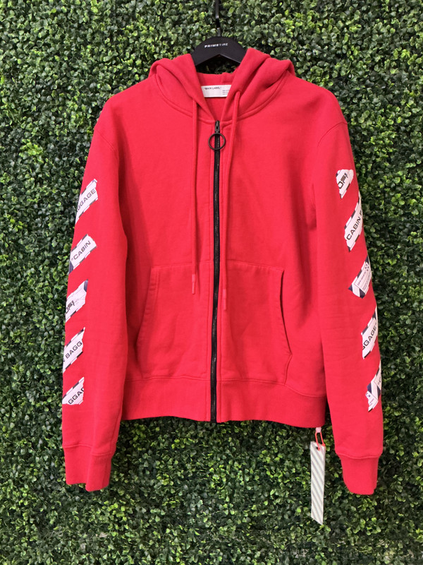 OFF WHITE CABIN BAGGAGE HOODIE