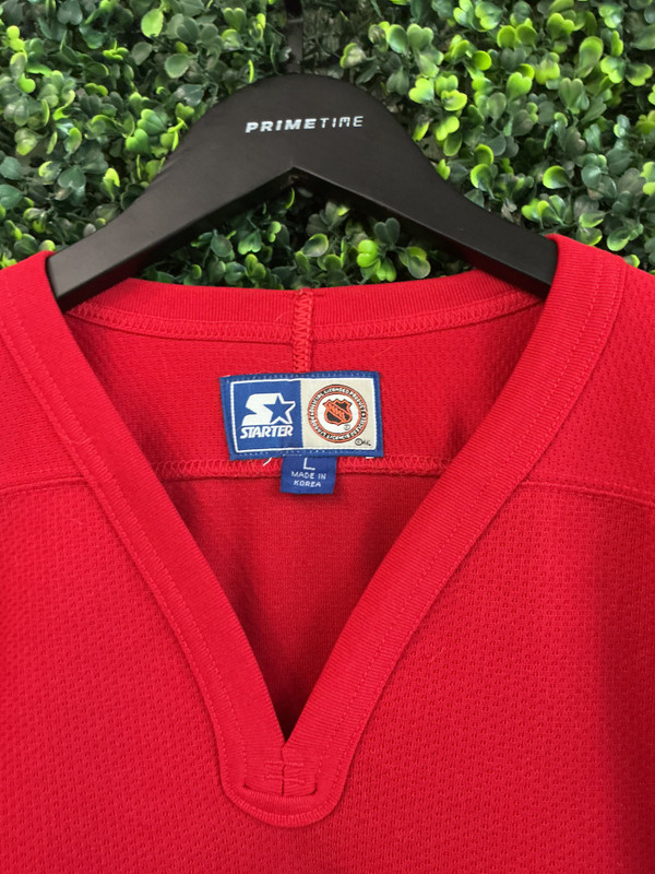 VINTAGE DETROIT RED WINGS STARTER JERSEY