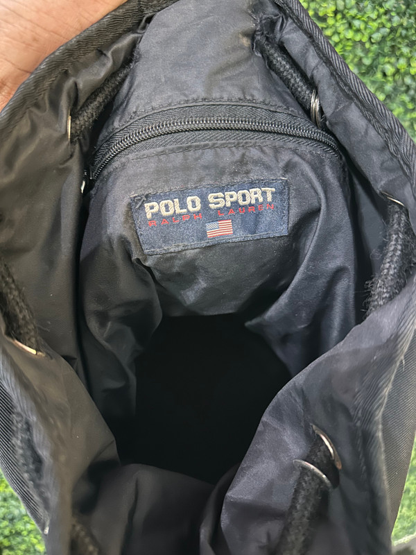 VINTAGE 90S POLO SPORT RALPH LAUREN RUCKSACK BAG