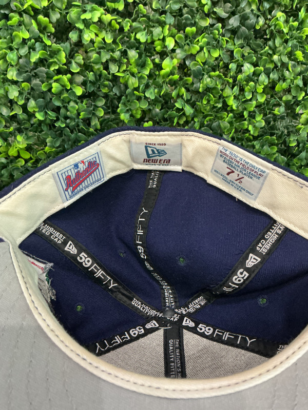 VINTAGE SAN DIEGO PANDRES 99 ALLSTAR SIDE PATCH FITTED HAT (SZ 7 1/2)