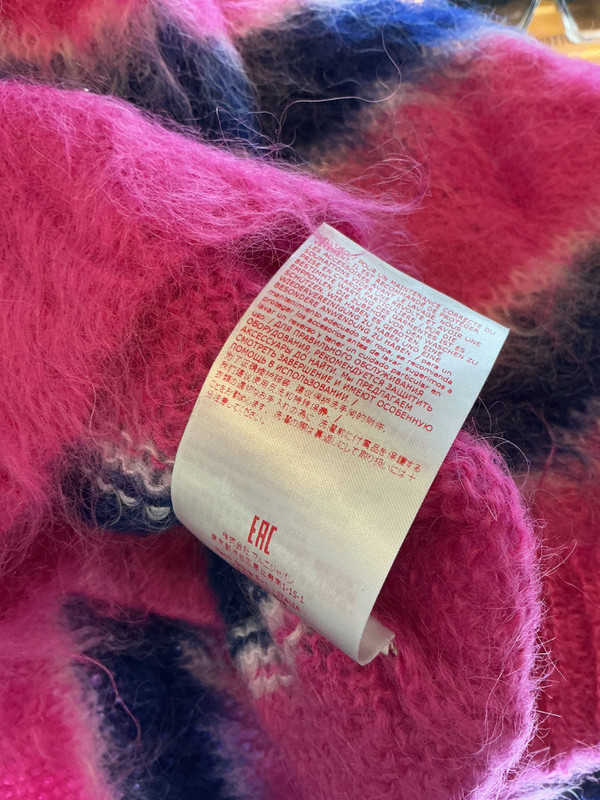 MARNI PINK MOHAIR SWEATER