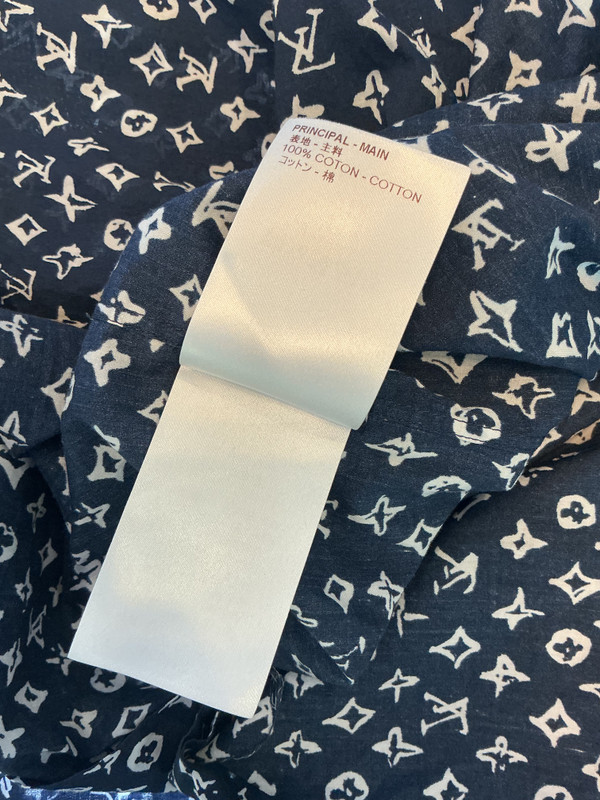 LOUIS VUITTON LONG SLEEVE BUTTON UP