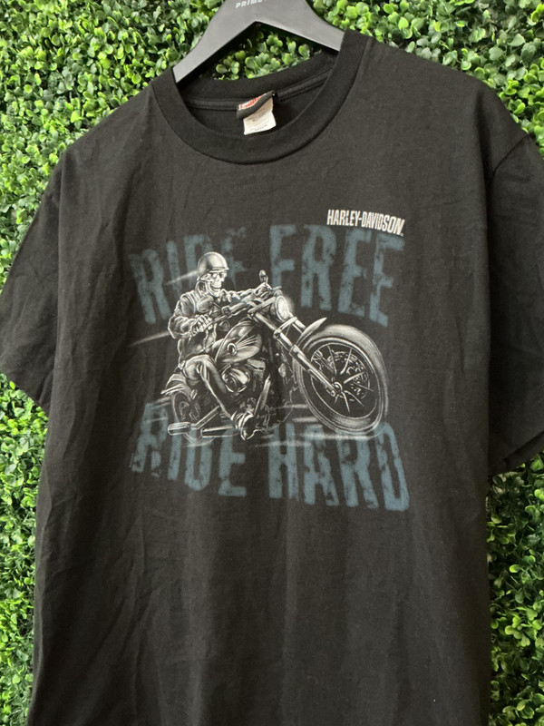 HARLEY DAVIDSON RIDE FREE TEE
