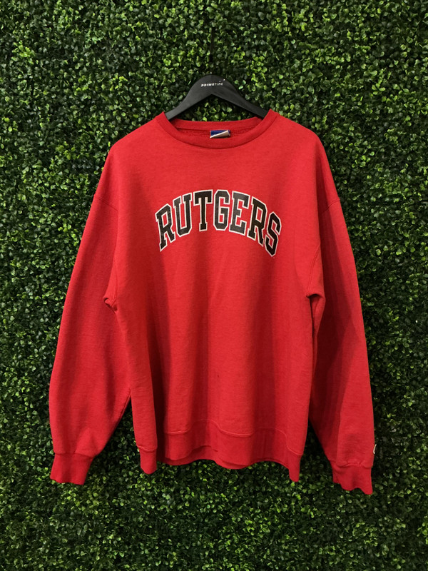 RUTGERS RED CHAMPION CREWNECK