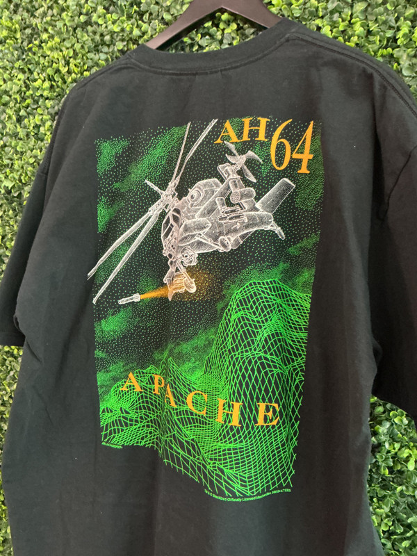 VINTAGE AH 64 APACHE TEE