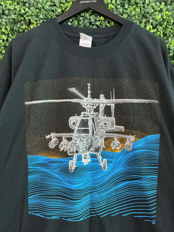 VINTAGE AH 64 APACHE TEE