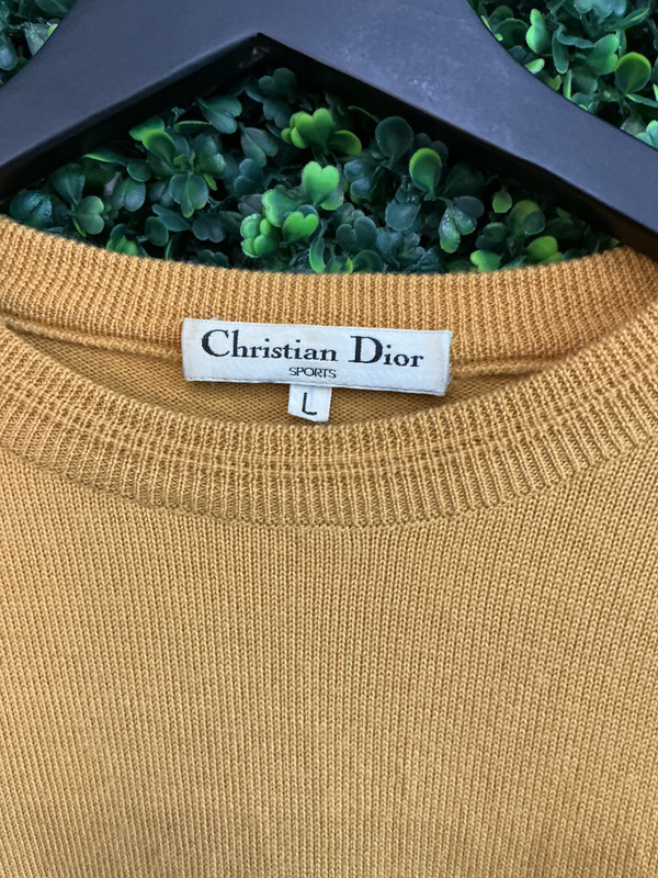 VINTAGE CHRISTIAN DIOR SPORTS CREWNECK SWEATER
