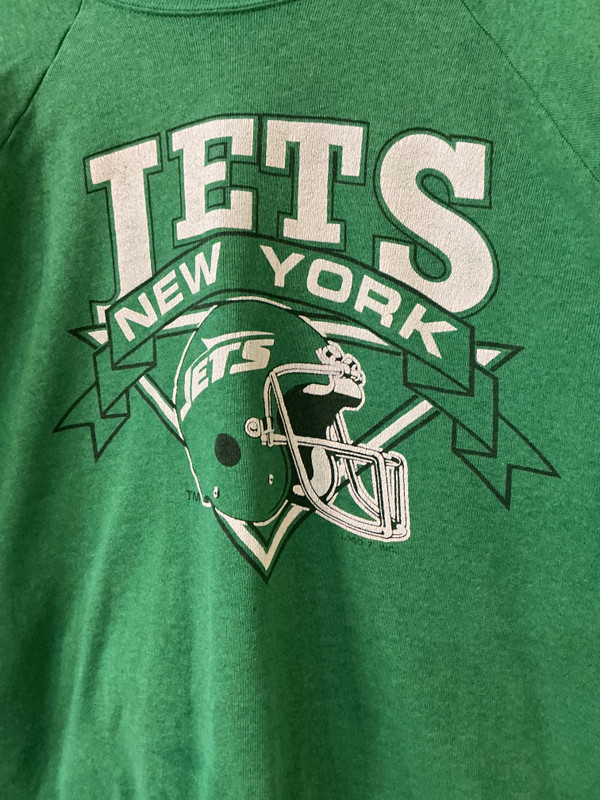 VINTAGE NEW YORK JETS SIGNAL CREWNECK