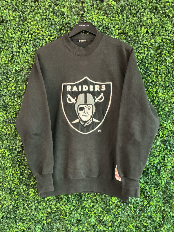 VINTAGE OAKLAND RAIDERS NUTMEG CREWNECK