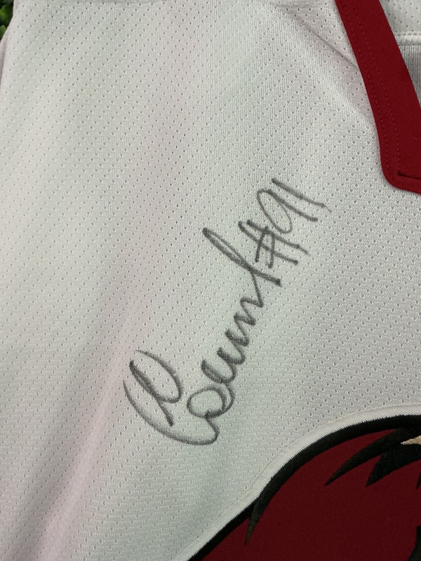 VINTAGE PHOENIX COYOTES CCM WHITE JERSEY