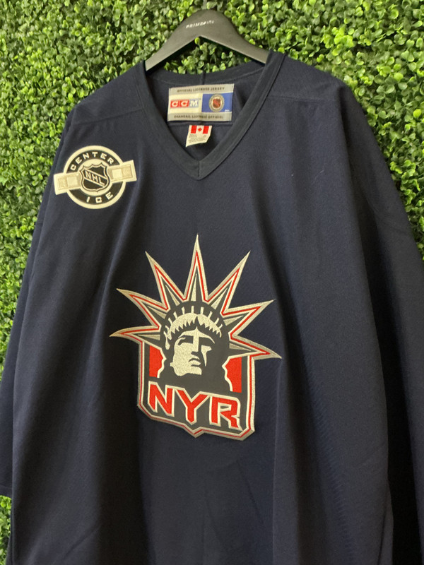VINTAGE NY RANGERS CENTER ICE CCM JERSEY