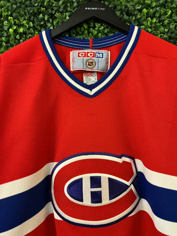 VINTAGE MONTREAL CANADIENS CCM RED JERSEY