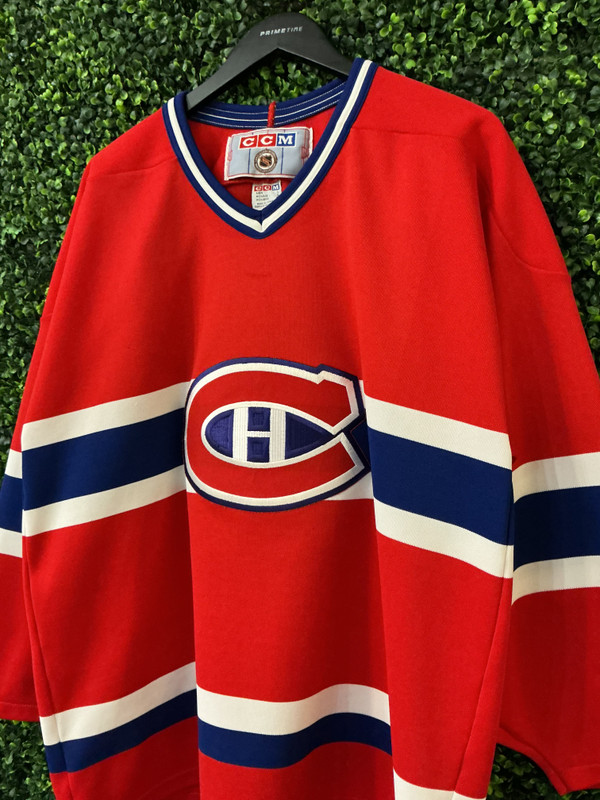 VINTAGE MONTREAL CANADIENS CCM RED JERSEY