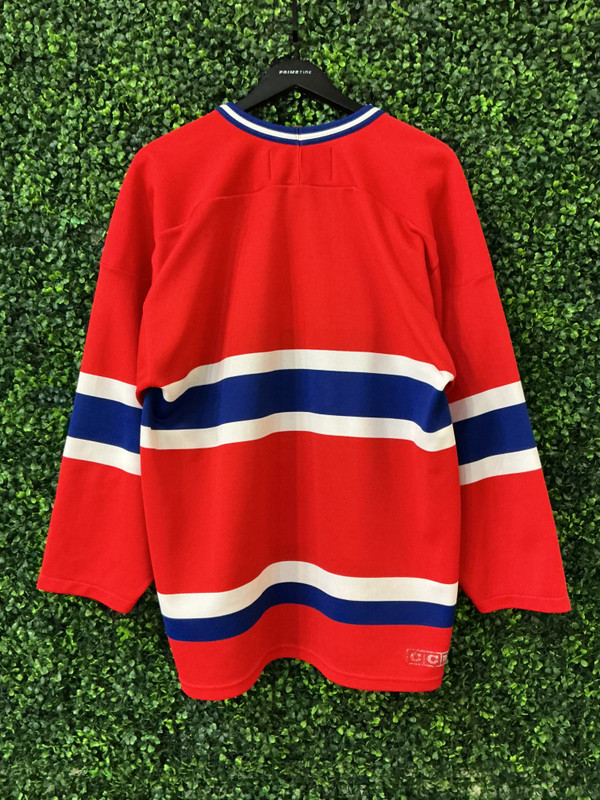 VINTAGE MONTREAL CANADIENS CCM RED JERSEY