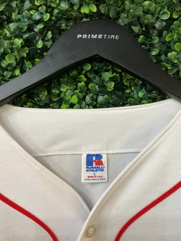 VINTAGE CLEVELAND INDIANS RUSSELL ATHLETIC JERSEY