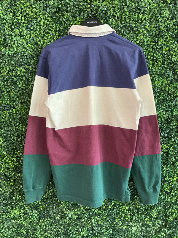 VINTAGE RALPH LAUREN POLO MALLET CREST SCRIBBLE LOGO RUGBY