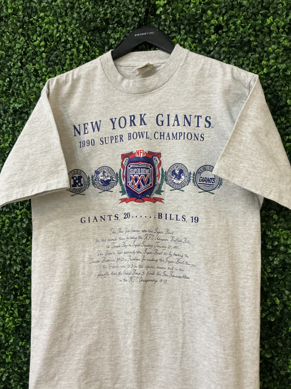 VINTAGE NEW YORK GIANTS NETMEG EMBROIDERED TEE