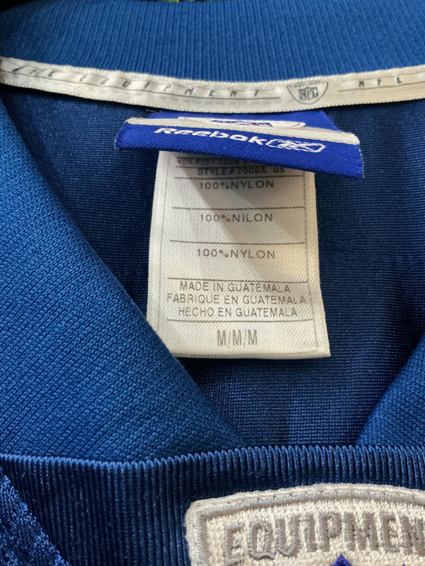 VINTAGE PEYTON MANNING INDIANAPOLIS COLTS REEBOK REPLICA JERSEY