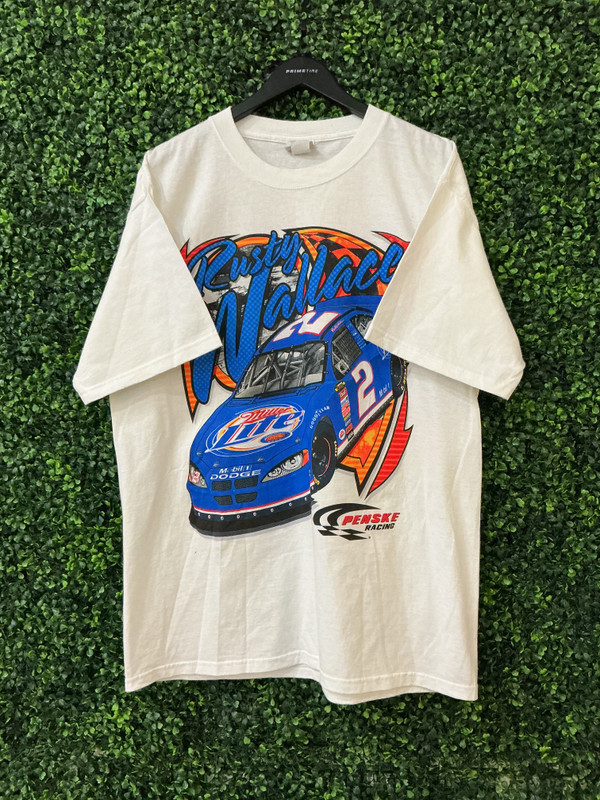 VINTAGE RUSTY WALLACE CHASE AUTHENTICS GRAPHIC TEE