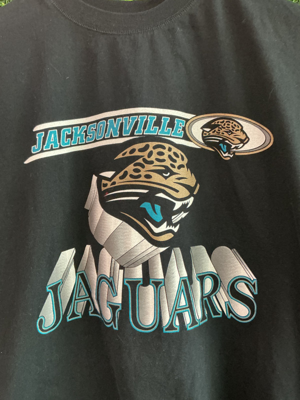 VINTAGE JACKSONVILLE JAGUARS THE EDGE TANK TOP