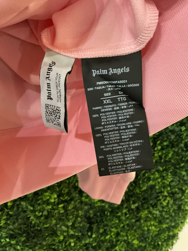 PALM ANGELS PINK TRACK JACKET