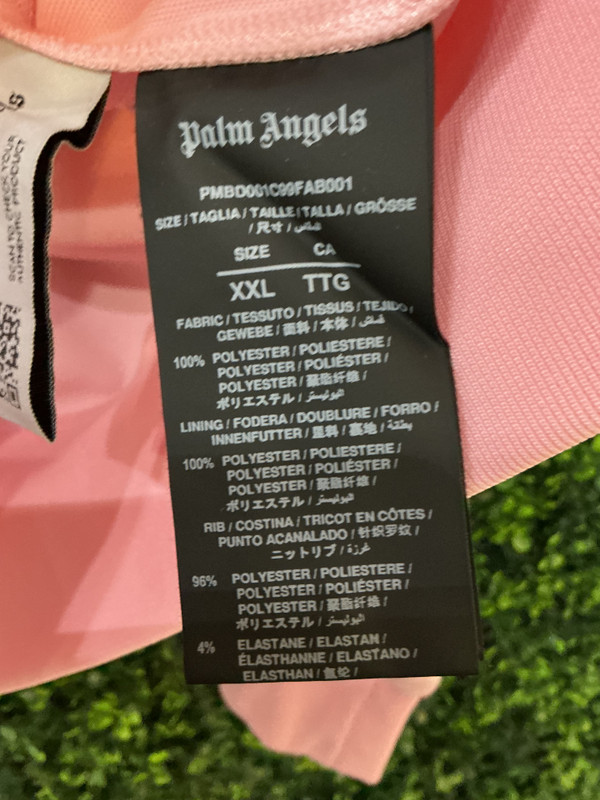 PALM ANGELS PINK TRACK JACKET