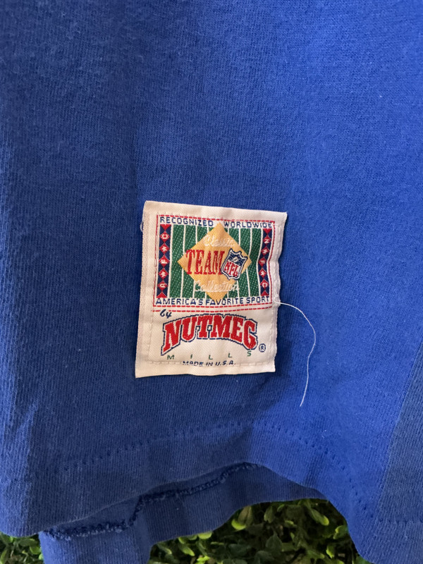 VINTAGE NY GIANTS NUTMEG TEE