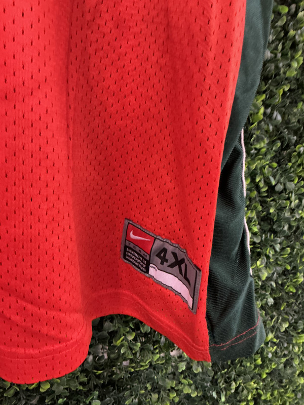 VINTAGE UNIVERSITY OF MIAMI NIKE FOOTBALL JERSEY