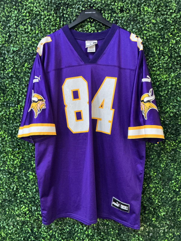 RANDY MOSS MINNESOTA VIKINGS PUMA JERSEY