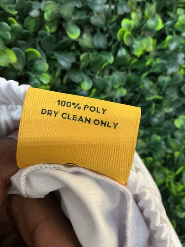 GALLERY DEPT. WHITE ZUMA NYLON SHORTS (SZ XXL)