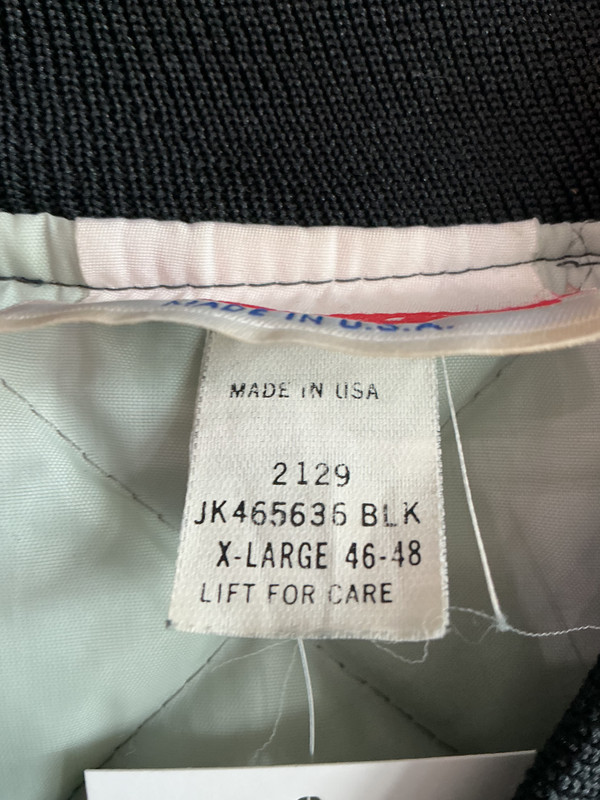 VINTAGE OPERATION GREAT WALL OF CHINA 1991 BOMBER JACKET