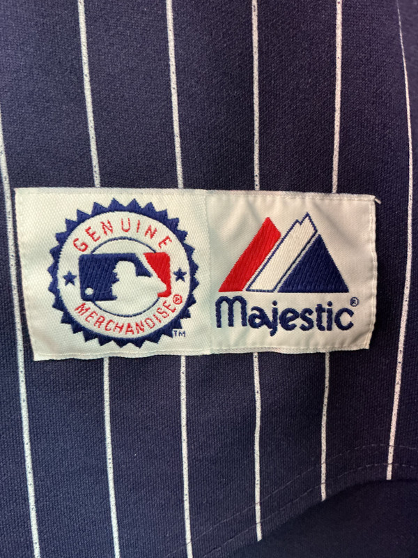 VINTAGE MINNESOTA TWINS MAJESTIC PINSTRIPE JERSEY