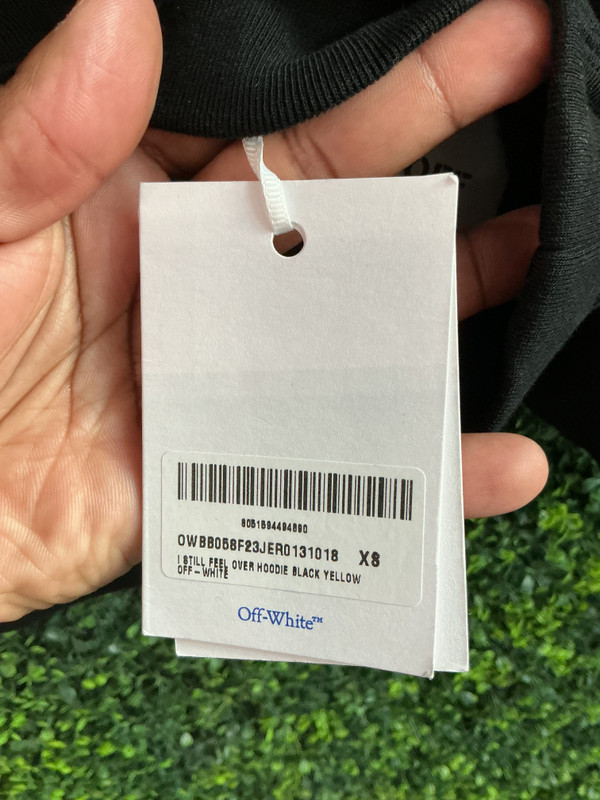 BRAND NEW OFF WHITE VIRGIL ABLOH INTERN HOODIE